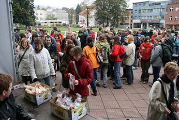Občerstvení pro účastníky - Dny důvěry ve Zlíně 2007
