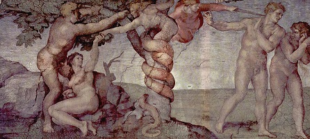 Freska Michelangela ze Sixtinské kaple, volné dílo