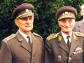 Luboš Hruška (v uniformě plukovníka)