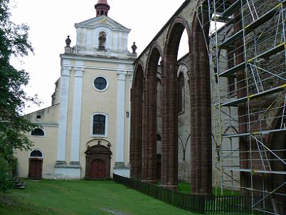 Kostel - opravy