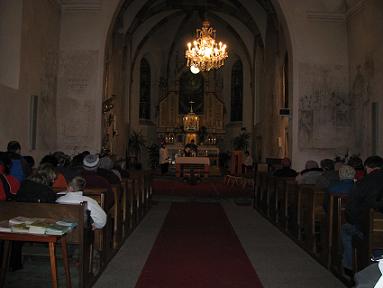 Misijní mše svatá v Netíně 12.3.2008