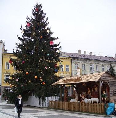 vánoční strom v Prostějově, autor:Neil Ford from GB, CC BY 2.0