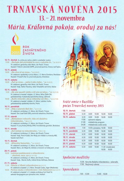 Trnavská novéna, plakát, www.abu.sk