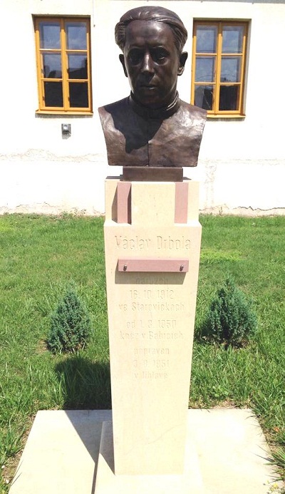 Busta Václava Drboly (2014),OIVS,  CC BY-SA 4.0, cs.wikipedia.org