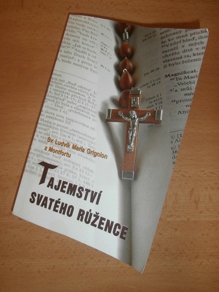 Kniha Tajemství svatého růžence, Sv. L. M. Grignion, foto RT