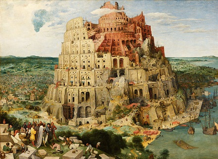 Babylonská věž, volné dílo, cs.wikipedia.org/