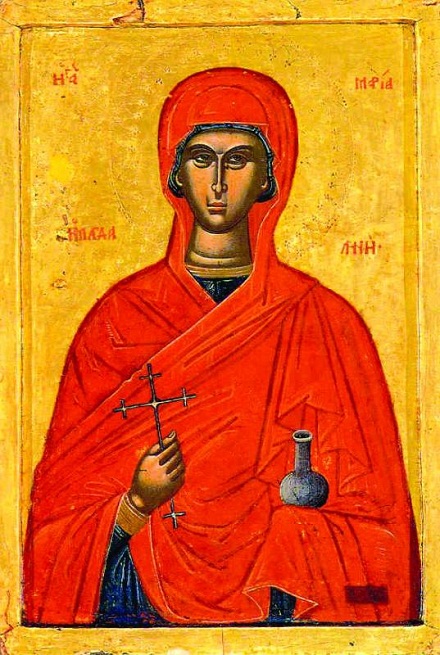 Marie Magdalena – ikona, volné dílo, wikipedia