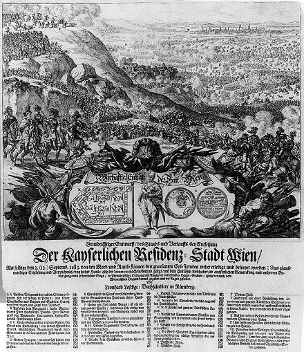 Bitva u Vídně na rytině ze 17. století, volné dílo, cs.wikipedia