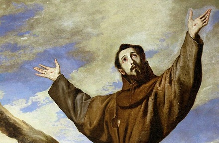 sv. František z Assisi, volné dílo