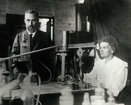 Pierre a Maria Curie, volné dílo