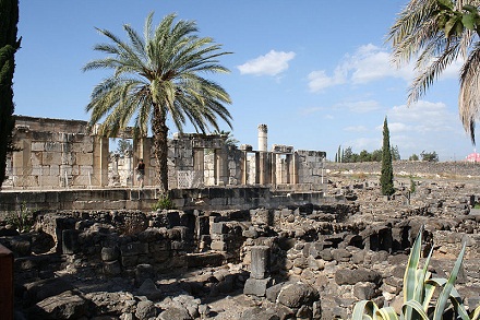 Capernaum (Kfar Nahum), Jean & Nathalie, CC BY 2.0, commons.wikimedia
