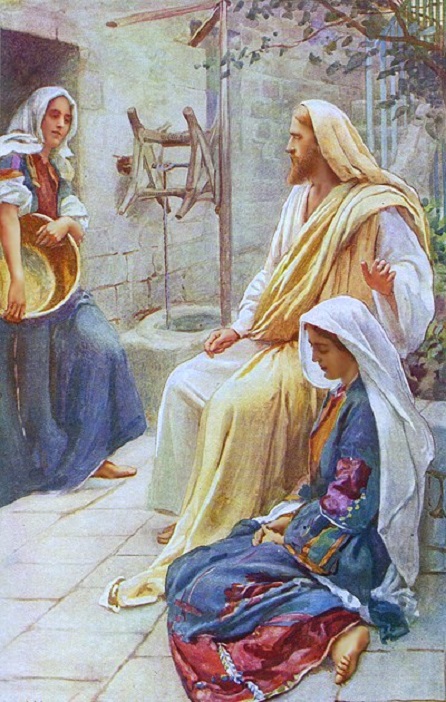 Ježíš, Marta a Marie, volné dílo. 