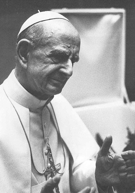 Humanae vitae je encyklika vydaná 25. 7. 1968 Pavlem VI.; Ambrosius007, CC BY-SA 3.0