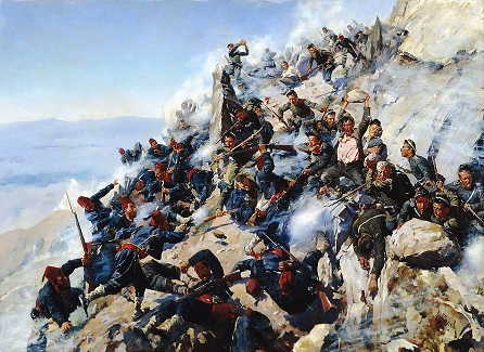 Rusko-turecká válka, Bitvy v průsmyku Šipka, srpen 1877, volné dílo