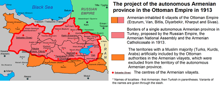 Autonomus Armenian province project 1913; autor Accipite7, CC BY-SA 4.0, commons...