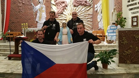 čeští Mariini bojovníci (Bidgošť 8. 10. 2022) foto: archiv MS  