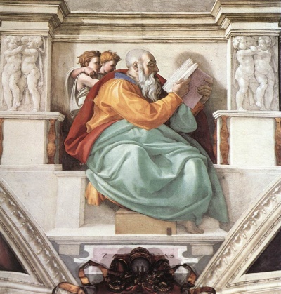 Michelangelo - prorok Zachariáš