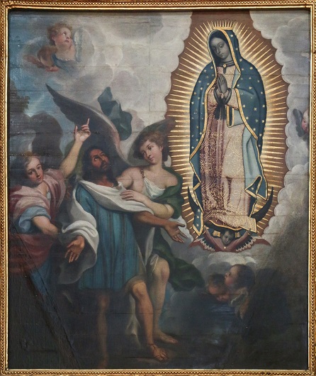 Lawrence OP, St Juan Diego sees the Immaculate Virgin, CC BY-NC-ND 2.0 DEED, flickr