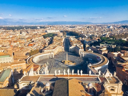 Vatikánské město a panorama Řím Stock Fotka zdarma - Public Domain Pictures