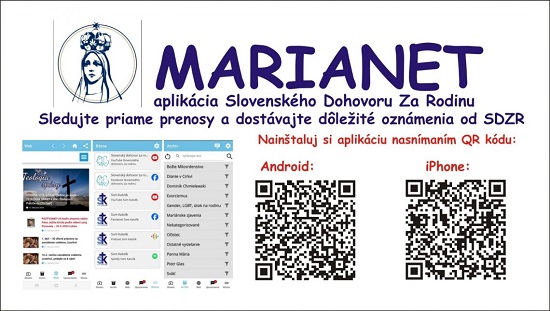 MARIANET - aplikace SDZR