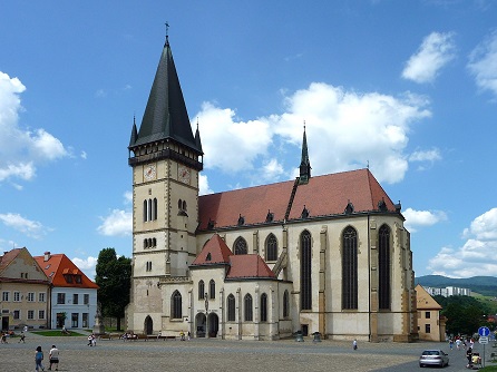 Bazilika sv. Jiljí v Bardějově (Prešovský kraj, Slovensko), Ondřej Žváček, CC BY 2.5 