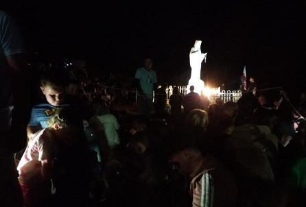 Podbrdo, Novéna před 44. výročím, foto RT