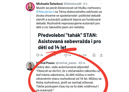 STAN - eutanazie i pro děti