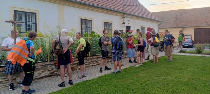 XXV. pěší pouť na Velehrad- pondělí