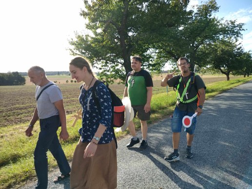 XXV. pěší pouť na Velehrad- pondělí