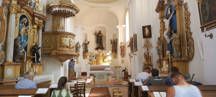 XXV. pěší pouť na Velehrad- středa