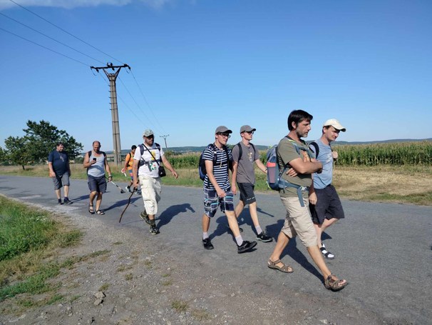 XXV. pěší pouť na Velehrad- středa