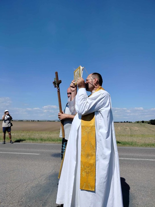 XXV. pěší pouť na Velehrad- středa