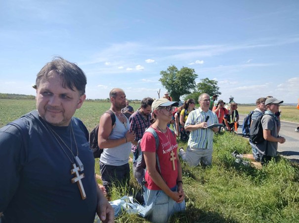 XXV. pěší pouť na Velehrad- středa