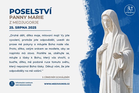 Poselství srpen 2025, ICMM CZ