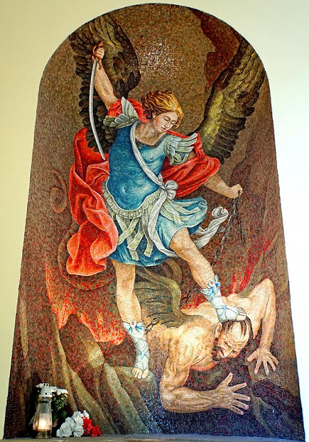 Dennis Jarvis, Poland-01186 - Archangel Michael, CC BY-SA 2.0, flickr