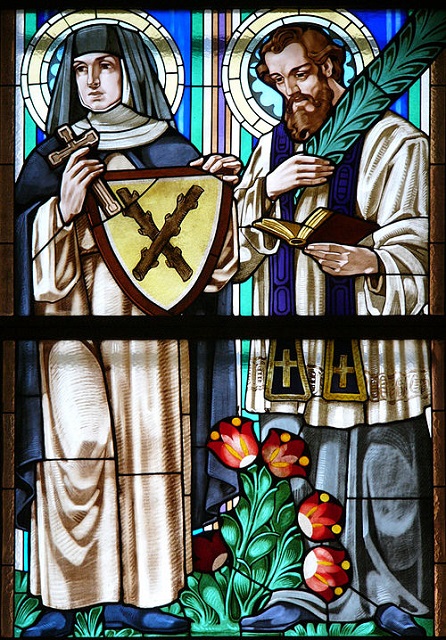 Sv. Zdislava a Jan Sarkander, Michal Maňas , CC BY 4.0, commons..