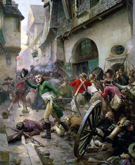 Henri de La Rochejacquelein v bitvě u Cholet roku 1793, Paul-Émile Boutigny, Volné dílo