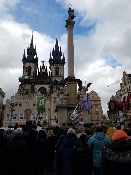 Zasvěcení stř. Evropy Pražskému Jezulátku 25. 10. 2025, foto R. Tomek