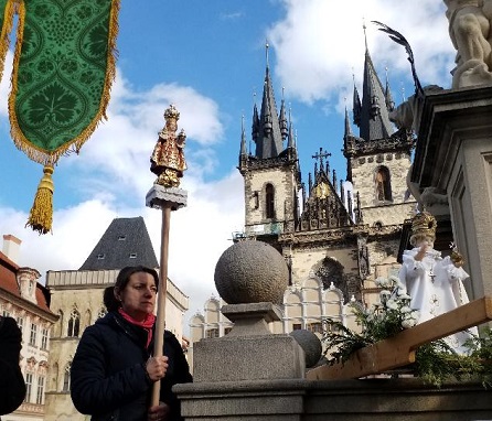 Zasvěcení stř. Evropy Pražskému Jezulátku 25. 10. 2025, foto R. Tomek