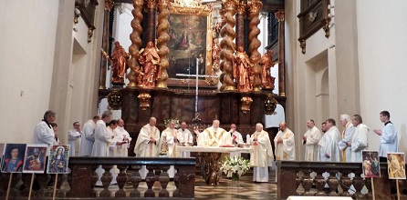 Zasvěcení stř. Evropy Pražskému Jezulátku 25. 10. 2025, foto R. Tomek