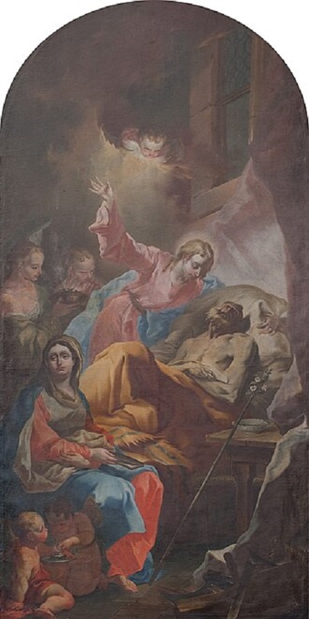 an Lukáš Kracker - Smrt svatého Josefa (1766, Nová Říše) CC BY-SA 3.0, commons...