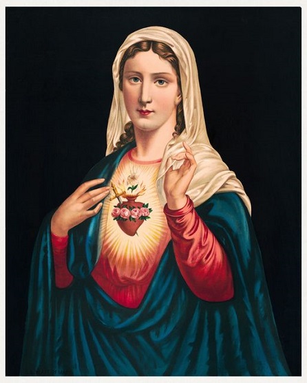 A CHILD'S PRAYER TO THE IMMACULATE HEART OF MARY - O Most Holy Virgin Mother, CC0 1.0, Autor: rawpixel.com