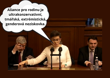 Aliance pro rodinu, email 15. 1. 2026