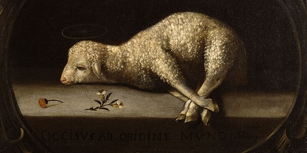 Beránek na oltáři , volné dílo, cs.wikipedia.org