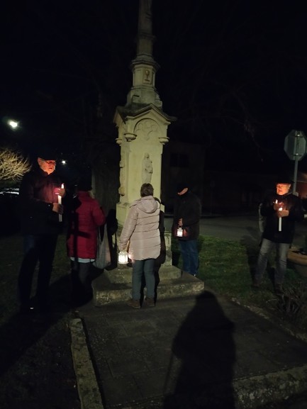 kající procesí nedakonice