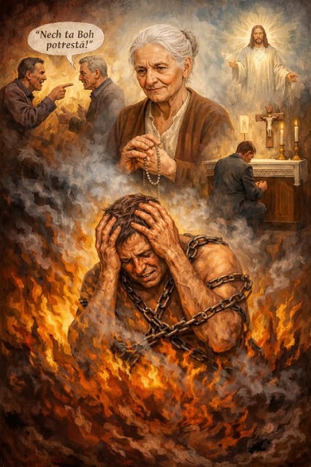 obrázek z facebook - Očistec a iné tajomstvá viery