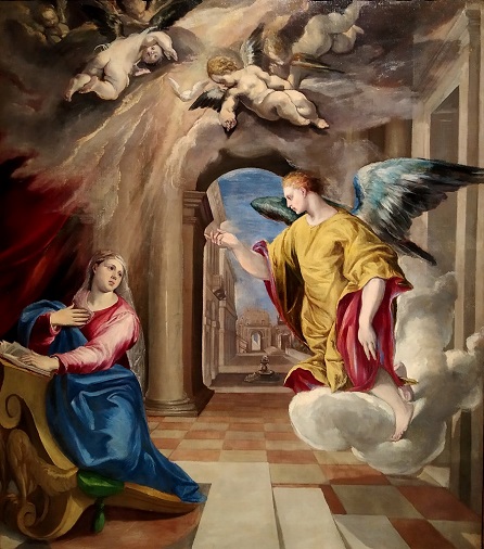 La Anunciación (1577) El Greco. Museu Nacional d´Art de Ca… CC BY-NC-ND 2.0| Flickr