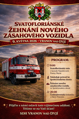 Vranov - hasiči