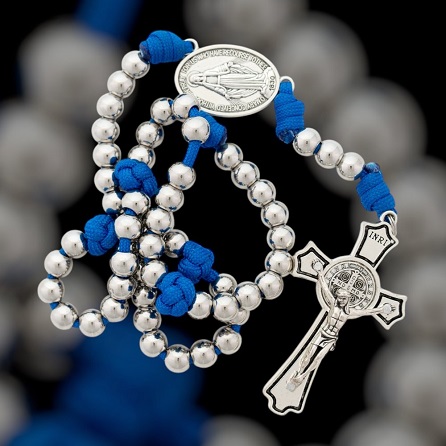 Ruženec PARACORD z chirurgickej ocele 10mm (pánsky) - nabízí Slovenský dohovor za rodinu
