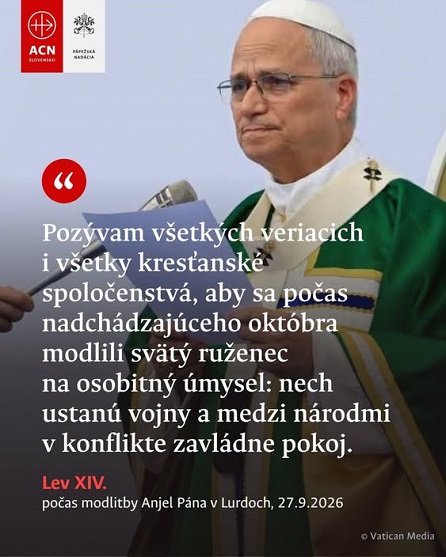 Příspěvek od ACN – Pomoc trpiacej Cirkvi